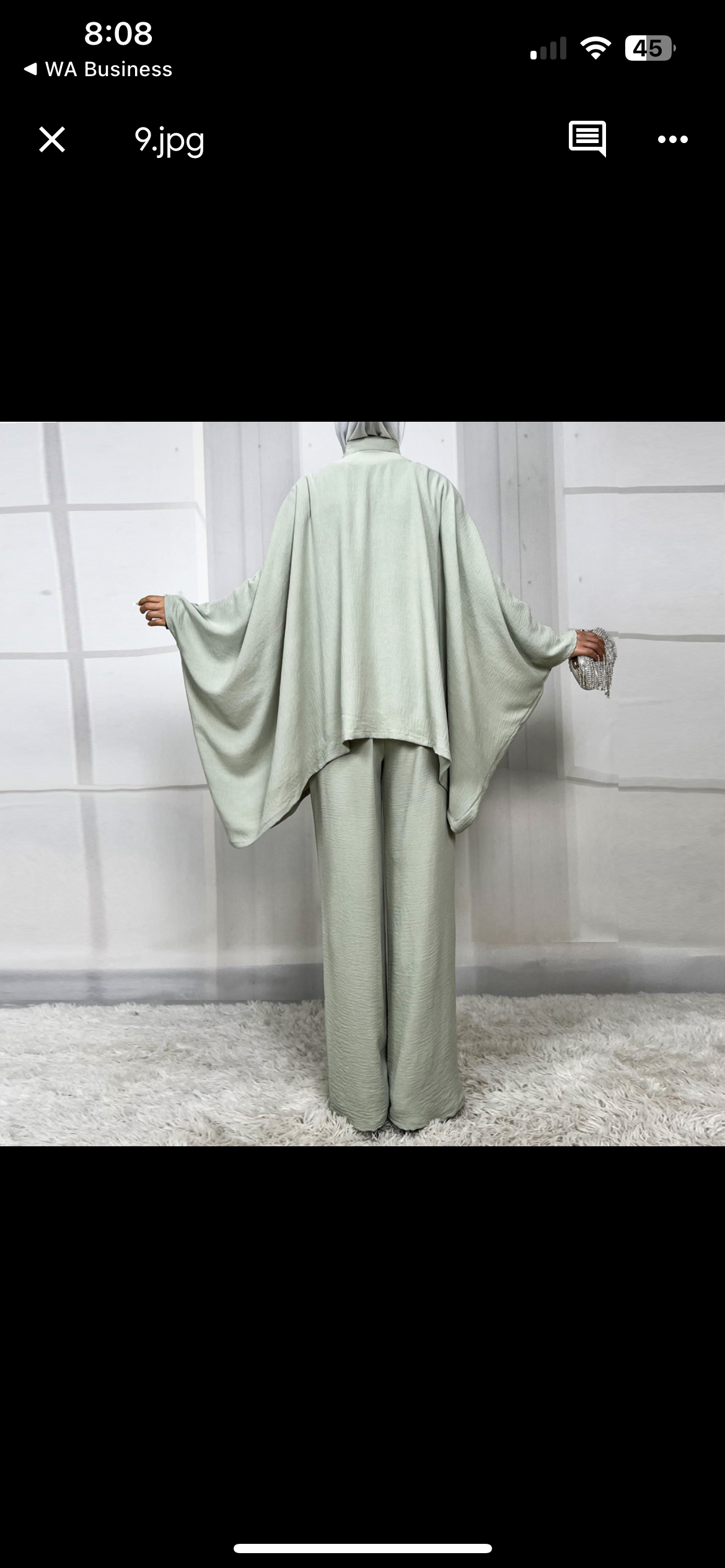 Two-Piece Crinkle Linen Set