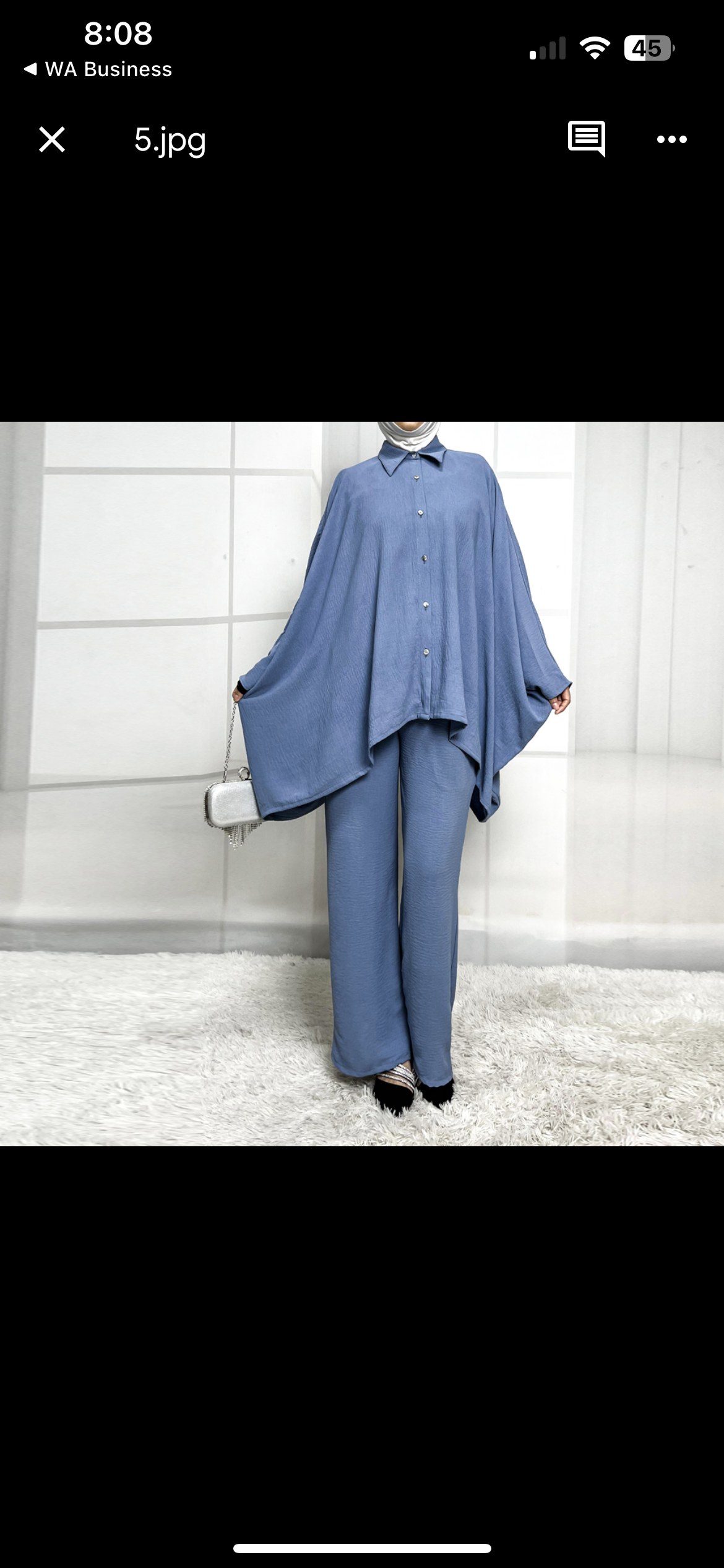 Two-Piece Crinkle Linen Set