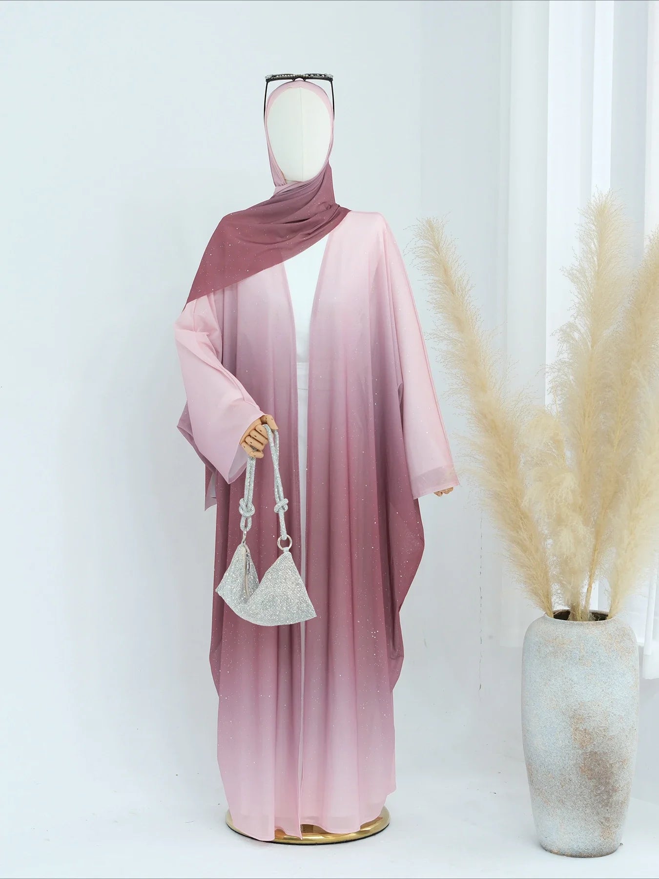 Muslim Long Robe Abaya for Women Dubai Party Dresses Hijab Jalabiya Eid Ramadan Morocco Kaftan Abayas Islam Modest Vestidos 2024