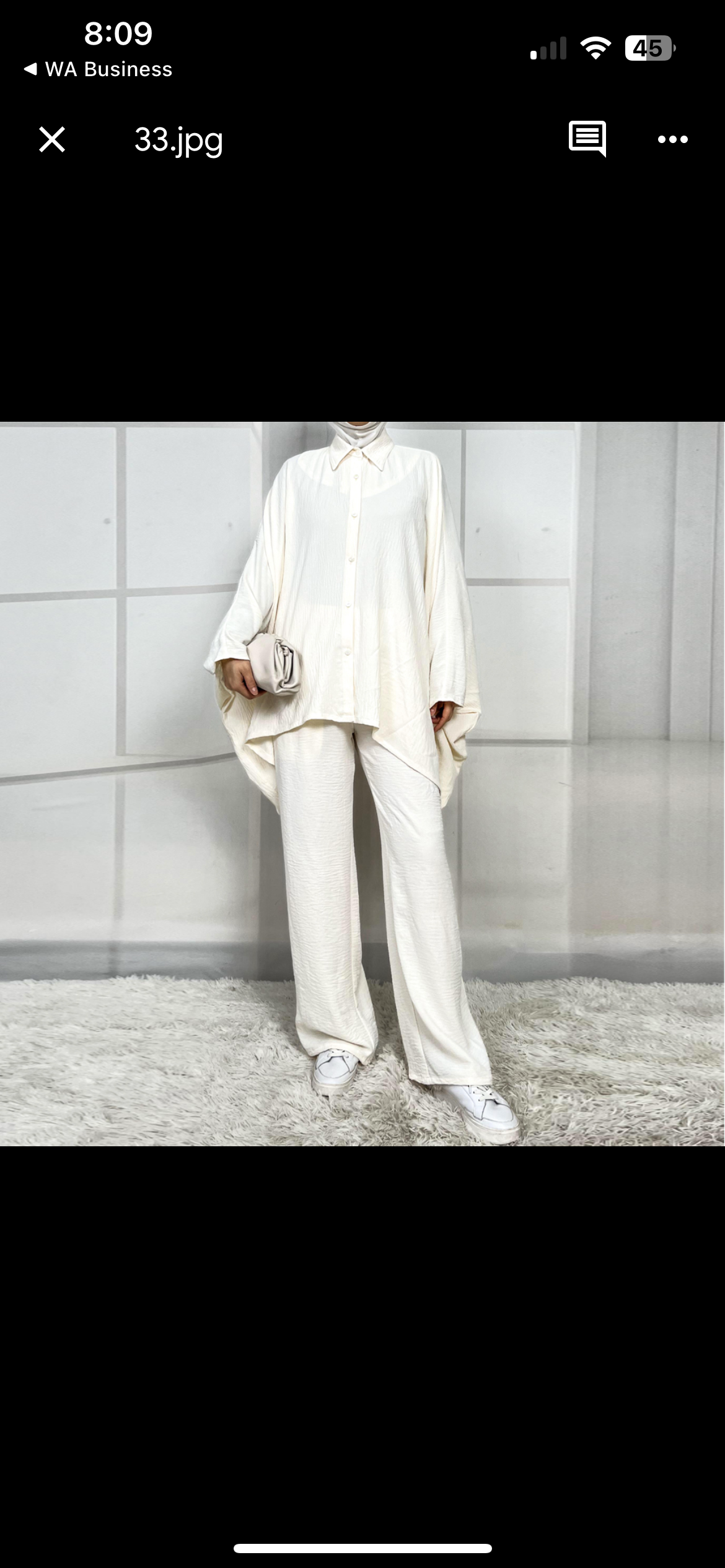 Two-Piece Crinkle Linen Set